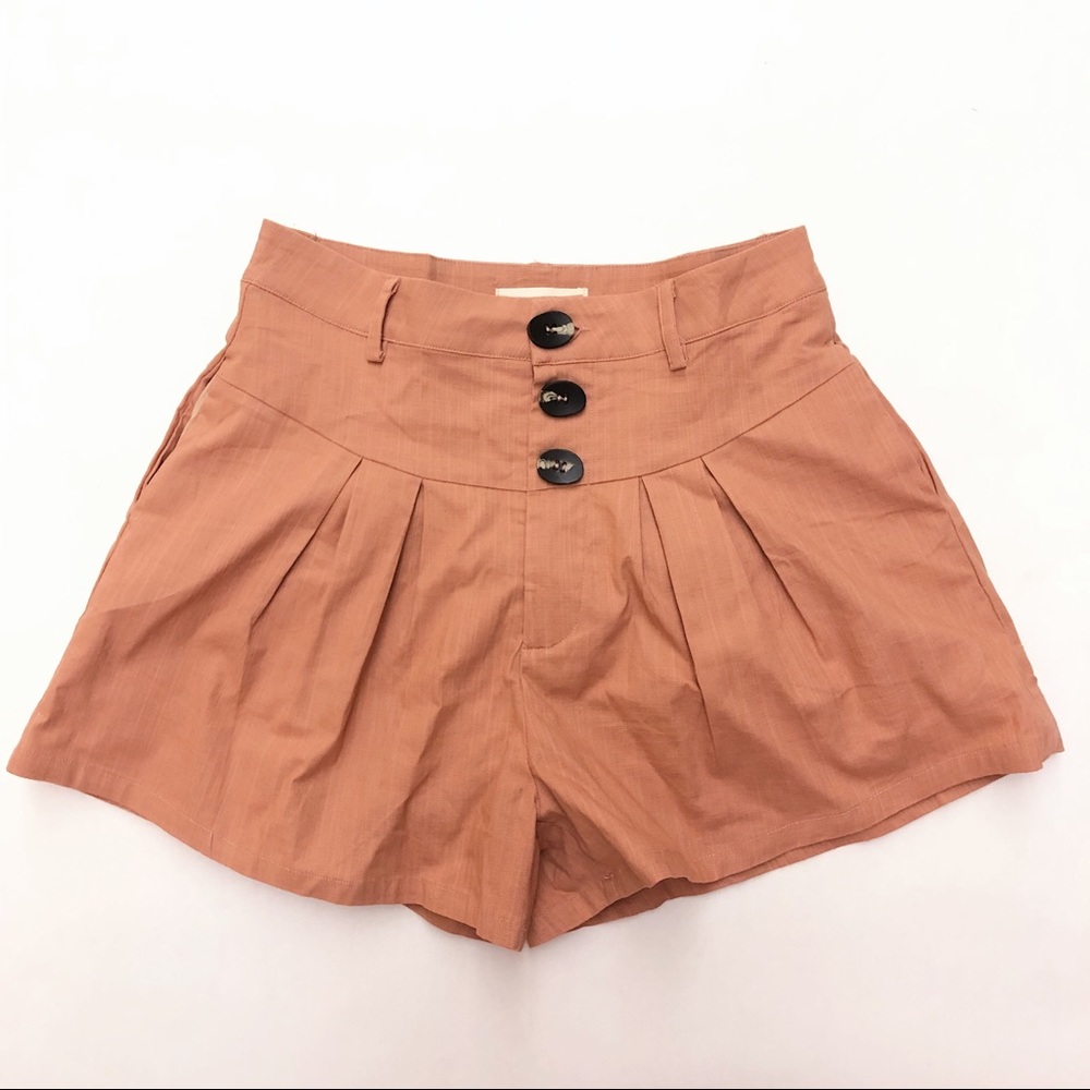 Flare High Waisted Shorts